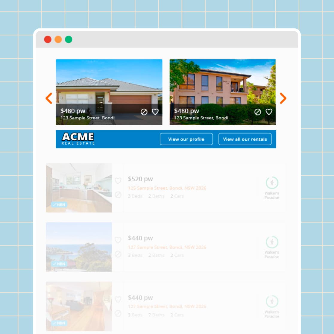 Maximise visibility with Exclusive Top Listings