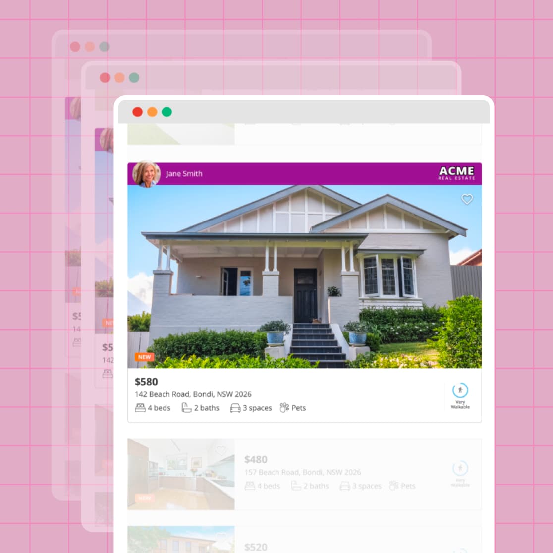 Highlight only the listings you choose
